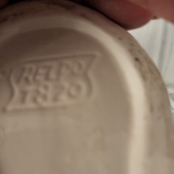 Vintage Relpo Baby Bootie Planter Vase Trinket Decor Porcelain White Multi T820 - Picture 6 of 12